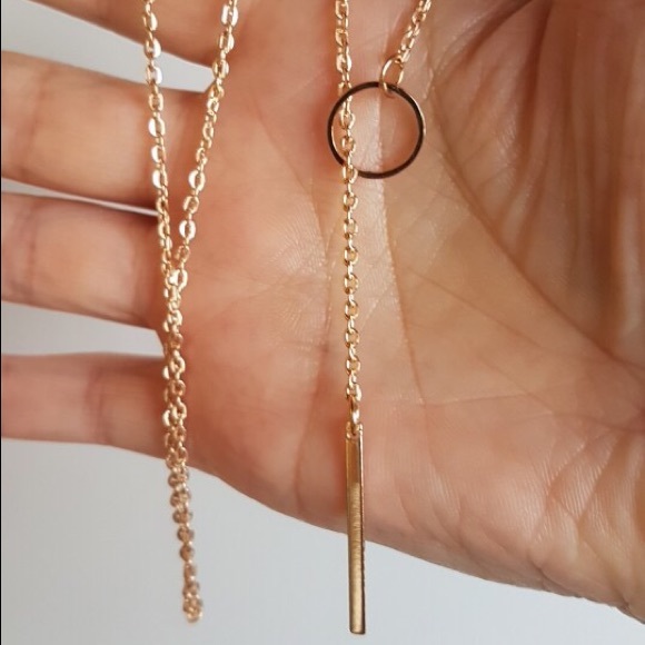 New Elegant Sexy Modern Gold Statement Necklace - Picture 2 of 5